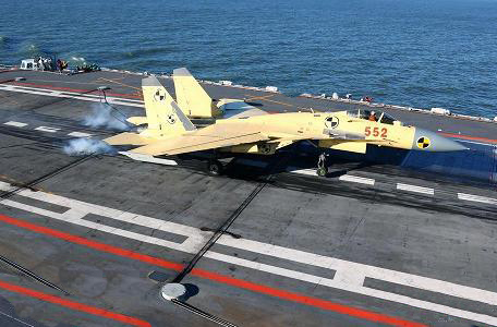 航母舰载机起降图像记录